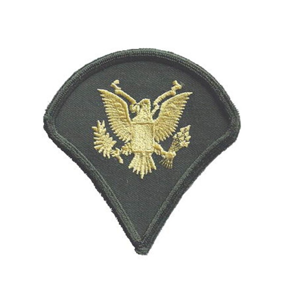 Nášivka: Hodnost US ARMY rukávová Specialist Fourth Class olivová | žlutá - main (0)