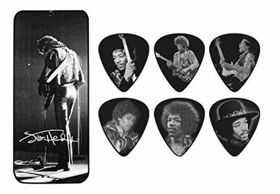 Dunlop JH-PT06M Jimi Hendrix Silver Pick Tin Medium - main (0)