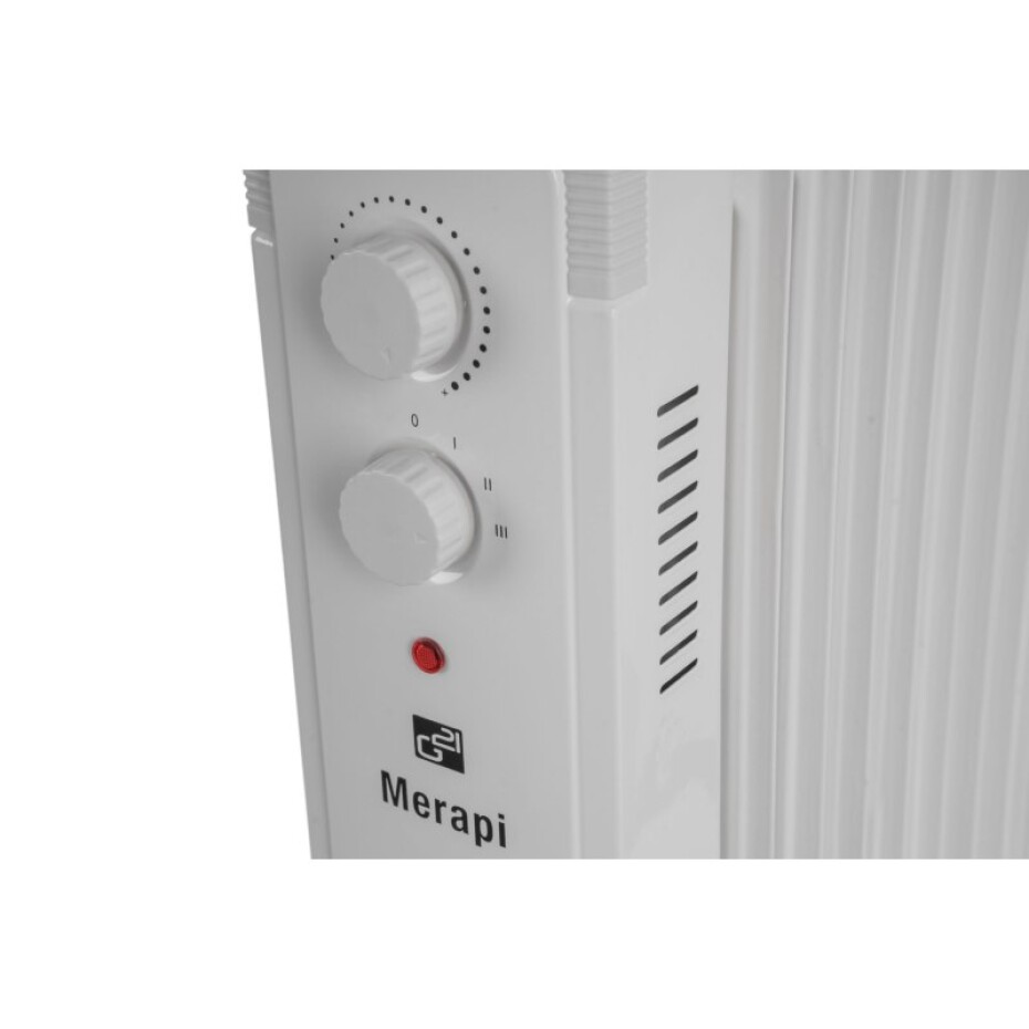 G21 Olejový radiátor G21 Merapi bílý, 9 žeber, 2000 W G21-777061 - main (4)