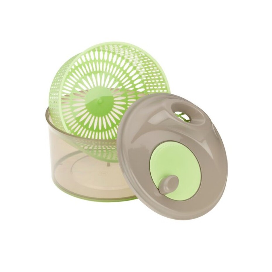 KELA Odstředivka na salát DRY PP-plastik, pastelově zelená H 16cm / Ř 24cm KL-12102 - main (2)