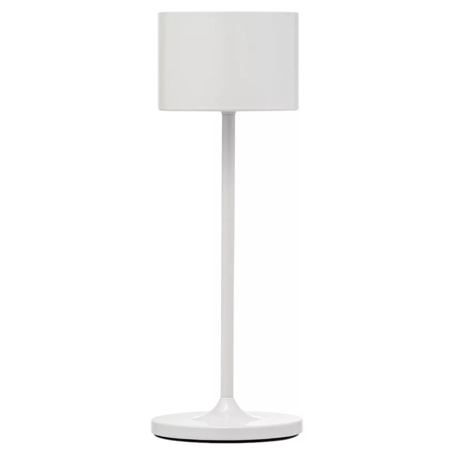 Přenosná stolní lampa FAROL MINI 19,5 cm, LED, bílá, hliník, Blomus - main (7)