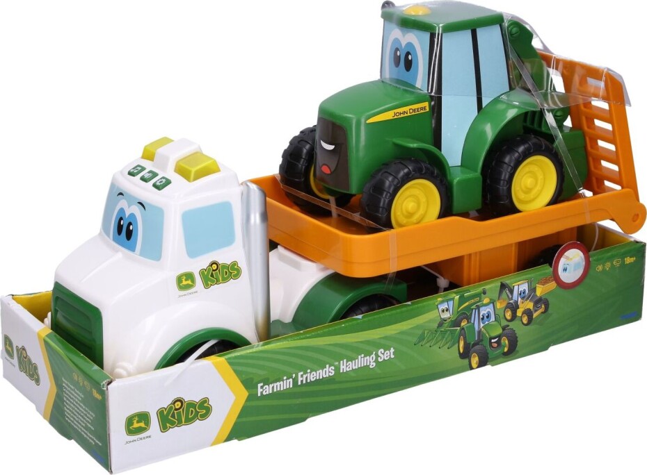John Deere Kids JD Kids John Deere - Traktor Johnny s tahačem 37 cm - main (0)