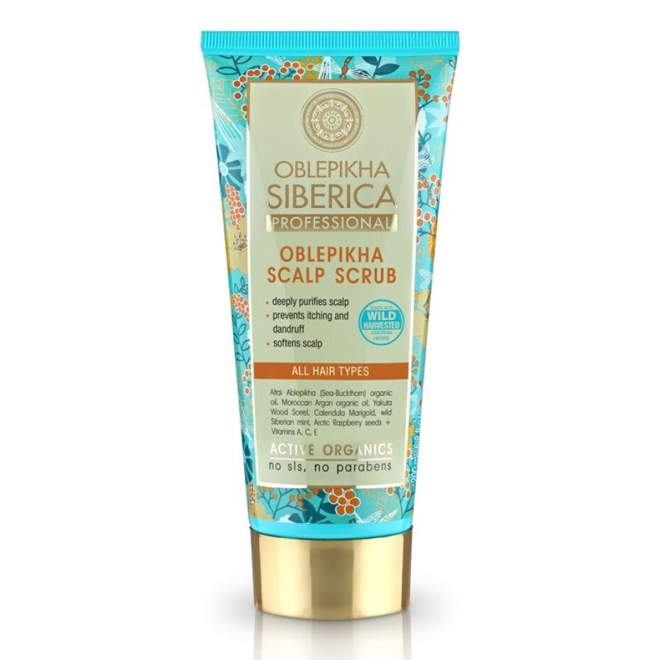 Natura Siberica rakytníkový peeling pro vlasovou pokožku 200 ml - main (0)