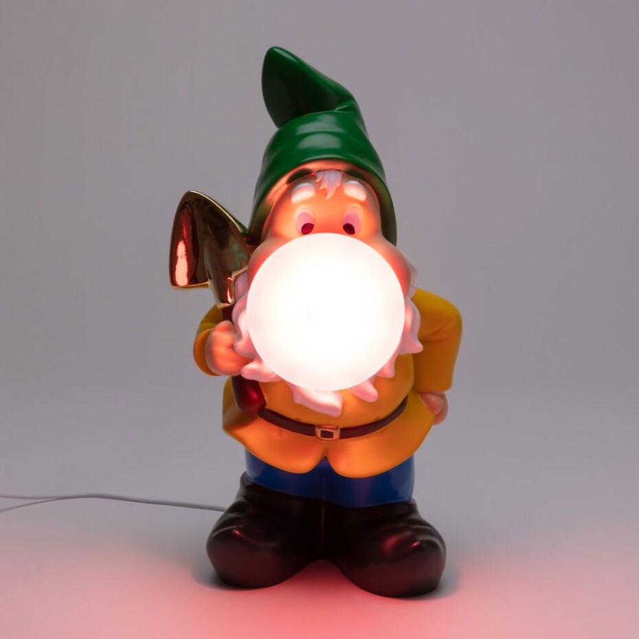 Stolní lampa GUMMY WORKING 42 cm, vícebarevná, pryskyřice, Seletti - main (1)