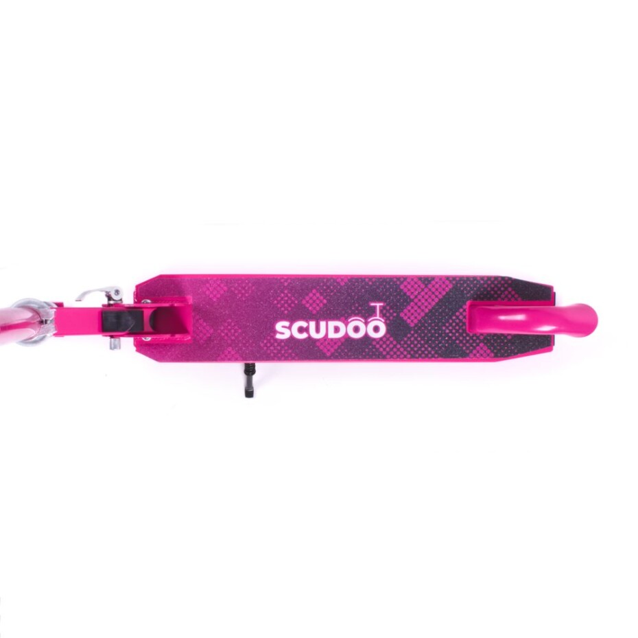Koloběžka Scudoo Teeno Pro se svítícími kolečky - růžová - main (5)