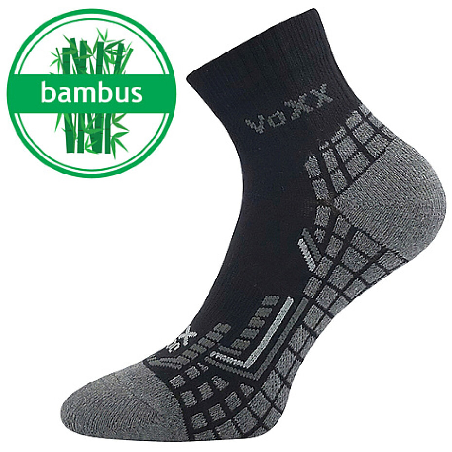 Bambusové ponožky VoXX - Yildun, černá Barva: Černá, Velikost: 35-38 - main (1)