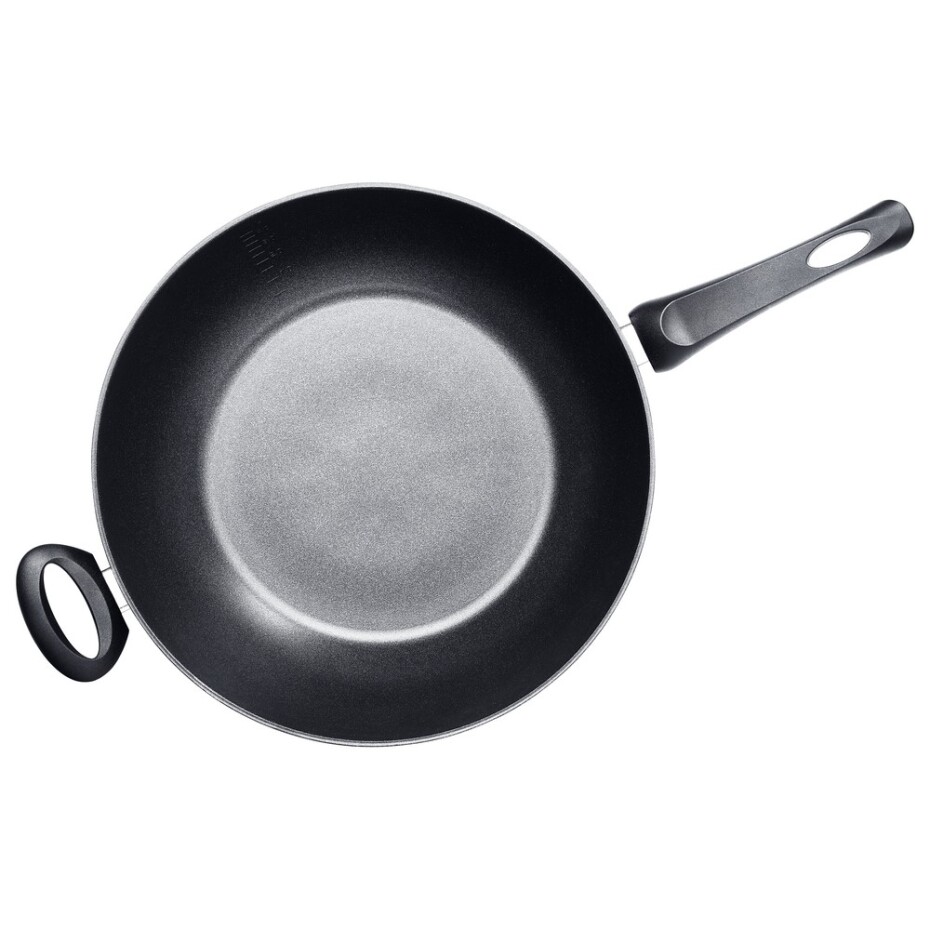 Wok COLOR EDITION 30 cm, červená, hliník, Fissler - main (3)