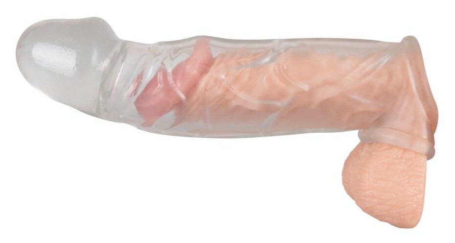 You2Toys Crystal Penis Sleeve with Extension and Ball Ring - main (3)