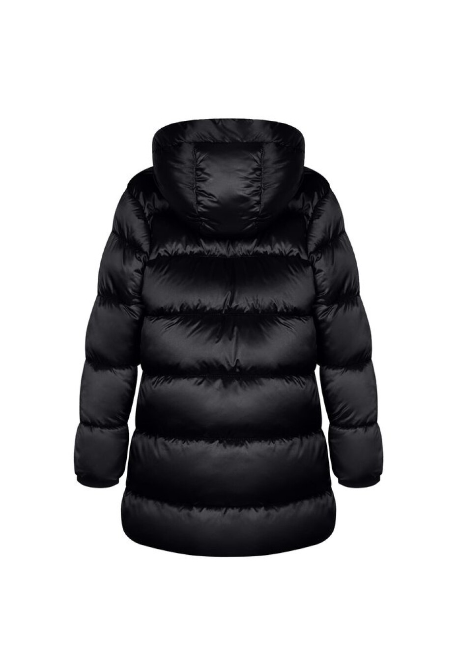 Kabát dívčí nylonový Puffa podšitý microfleecem, Minoti, 12COAT 2, černá - 98/104 | 3/4let - main (1)