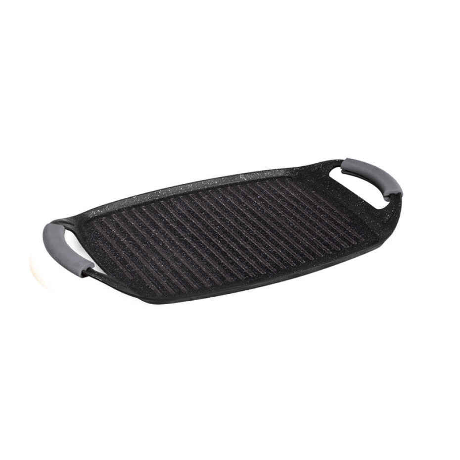 BERLINGERHAUS Grilovací deska s mramorovým povrchem Carbon PRO Line 47 cm BH-6922 - main (0)