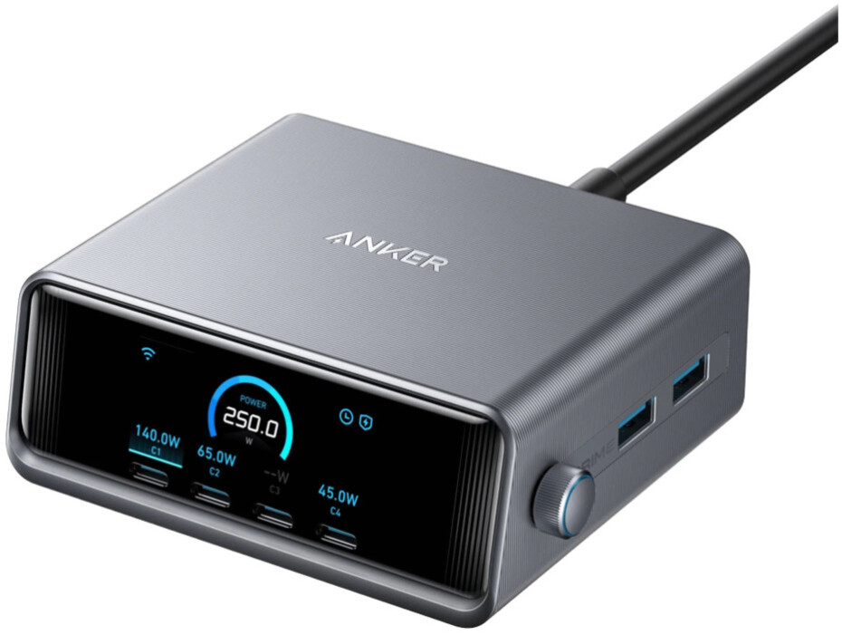 Anker Prime Charger 250W, 6 Ports, GaNPrime - main (0)