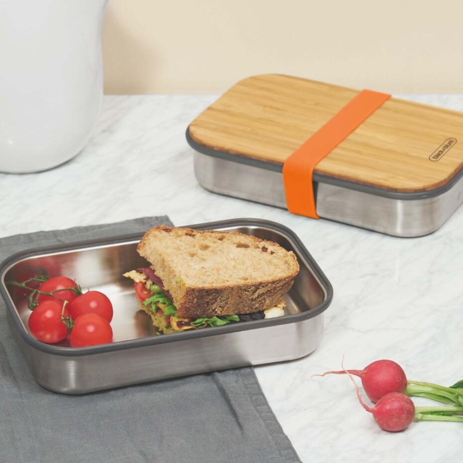 Obědový box 900 ml, oranžová, nerezová ocel, Black+Blum - main (10)