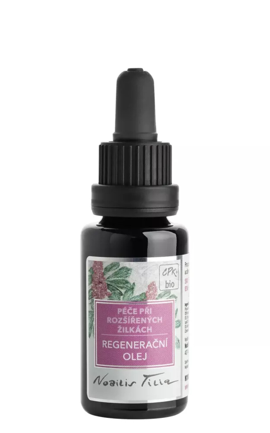 Nobilis Tilia Regenerační olej na rozšířené žilky velikost: 20 ml - main (0)