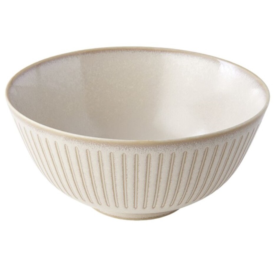 Jídelní miska RIDGED ALABASTER 16 cm, 550 ml, krémová, MIJ - main (0)
