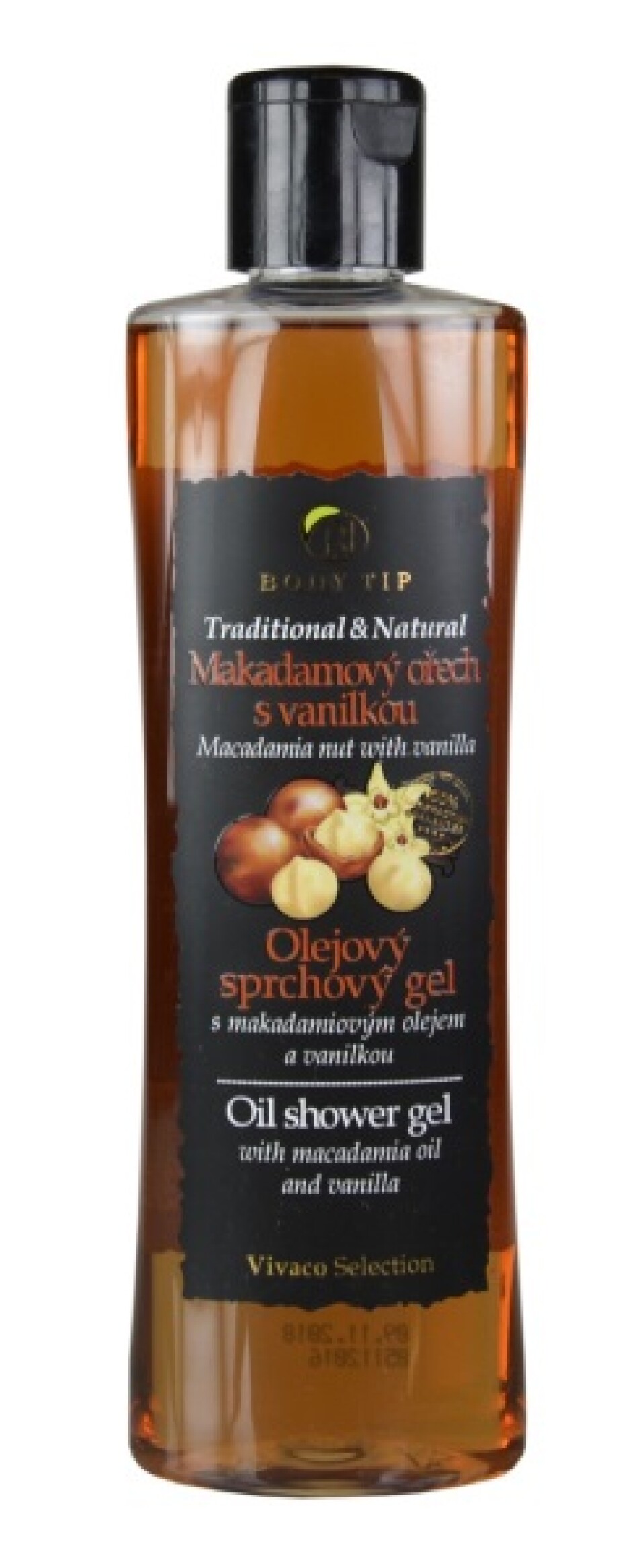 VIVACO Olejový sprchový gel Makadamový ořech s vanilkou BODY TIP - main (0)