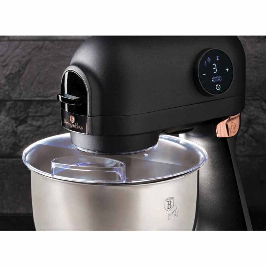 BERLINGERHAUS Kuchyňský robot digitální 1200 W Black Rose Collection BH-9323 - main (5)
