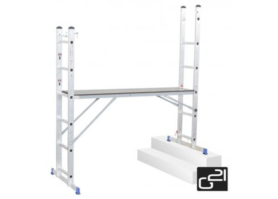 G21 Multifunkční lešení G21 HANDRAIL 1,96 x 1,59 m G21-6390390 - main (1)
