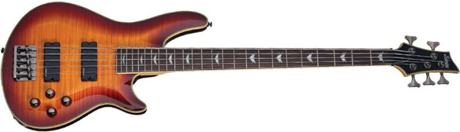 Schecter Omen Extreme 5 Vintage Sunburst - main (0)
