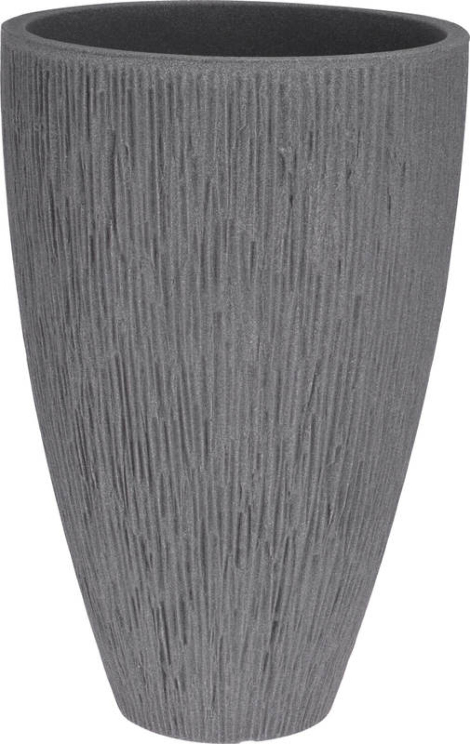PROGARDEN Květináč žebrovaný plastový 40 x 60 cm šedá KO-Y54199090 - main (0)