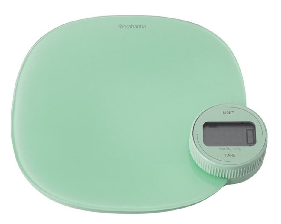 Digitální kuchyňská váha PLUS, zelená, Brabantia - main (1)