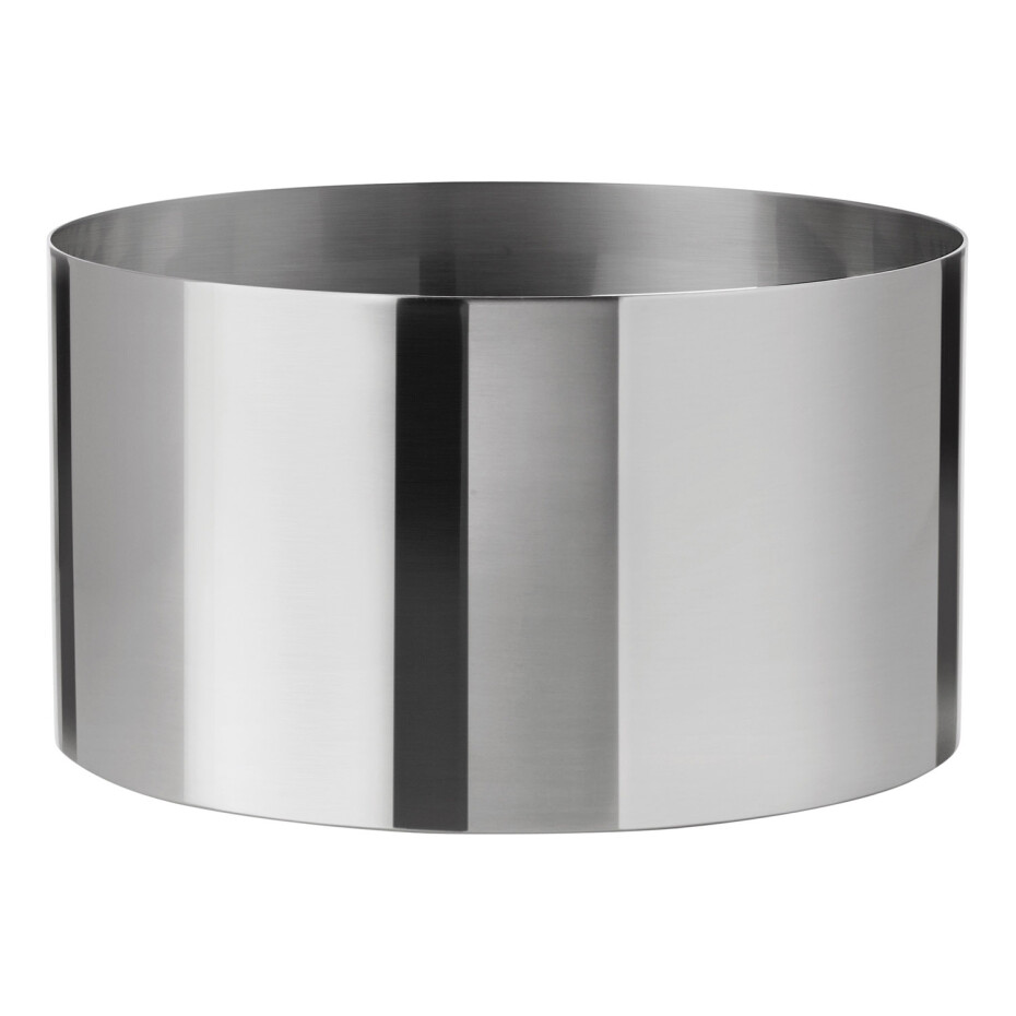 Mísa na salát ARNE JACOBSEN 24 cm, stříbrná, nerezová ocel, Stelton - main (0)