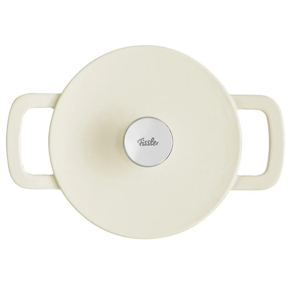 Zapékací mísa MOMENTS 24 cm, slonovinově bílá, litina, Fissler - main (6)