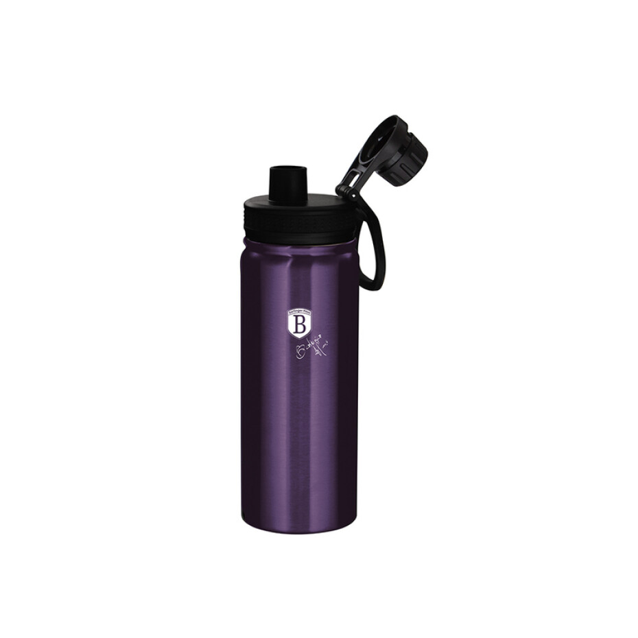 BERLINGERHAUS Lahev sportovní nerez 18/10 Purple Metallic Line 0,54 l BH-7759 - main (1)