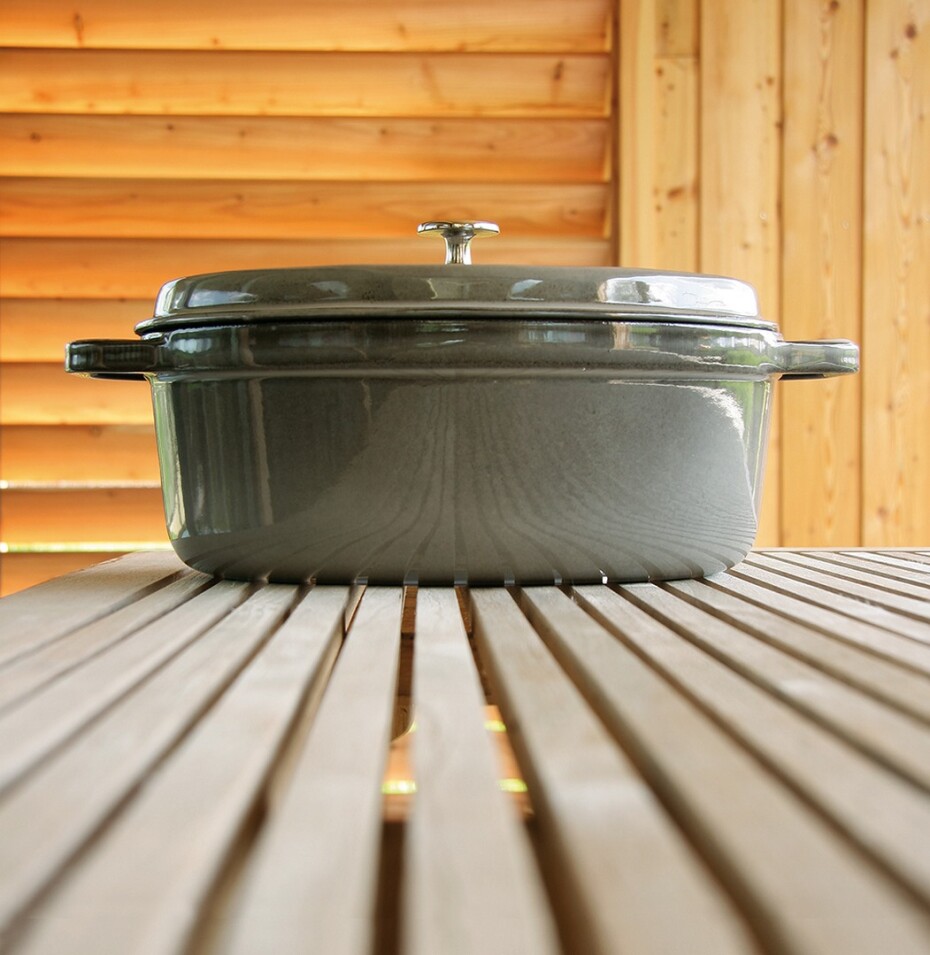 Hrnec 24 cm, grafitově šedá, Staub - main (5)