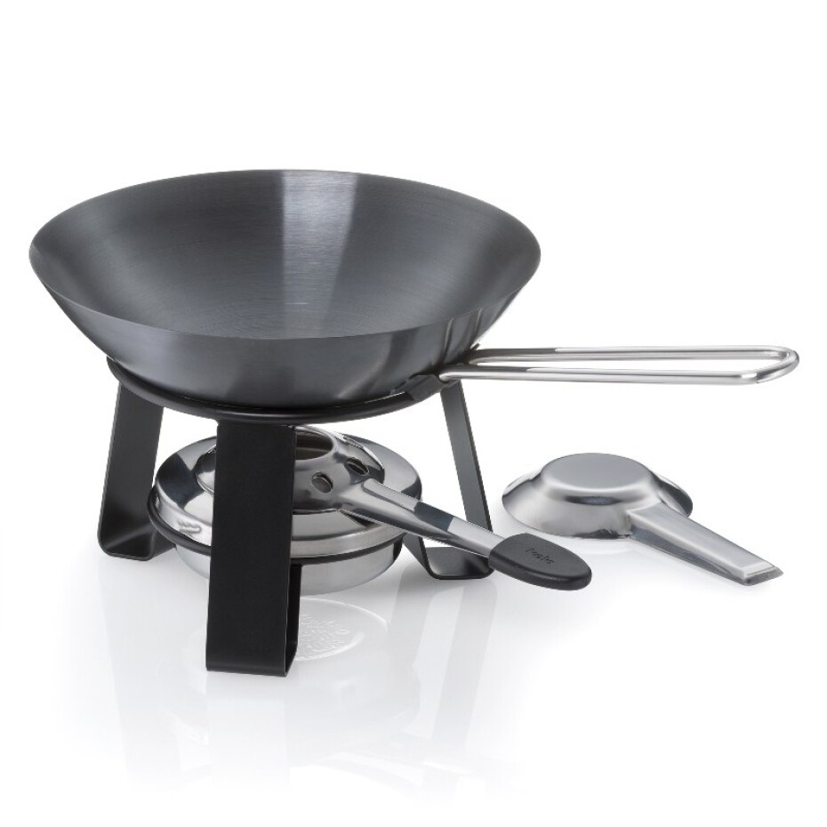 KELA Wok mini Joy ocel černý 15,0cm 18,0cm 0,35 KL-10059 - main (0)