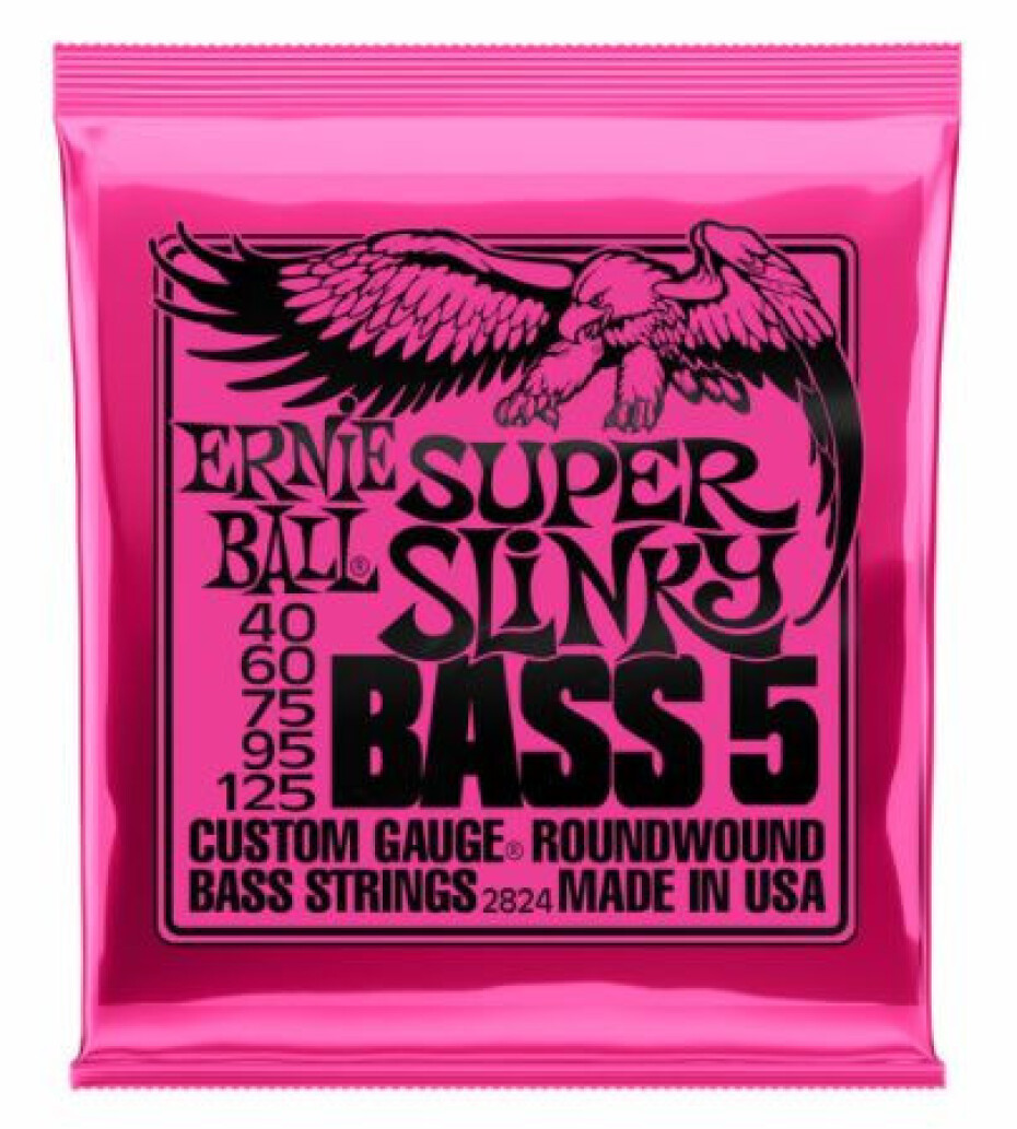 Ernie Ball P02824 Super Slinky Bass-5 40-125 - main (0)