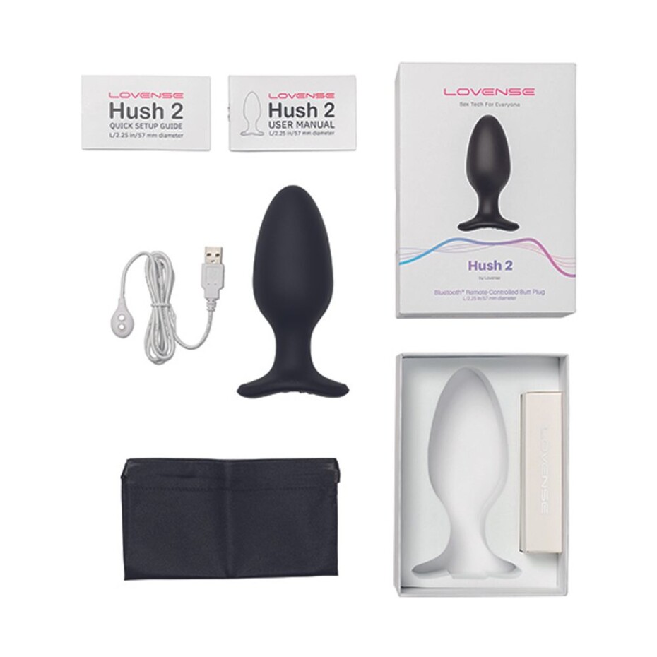Lovense Hush 2 Butt Plug L 57mm - main (3)