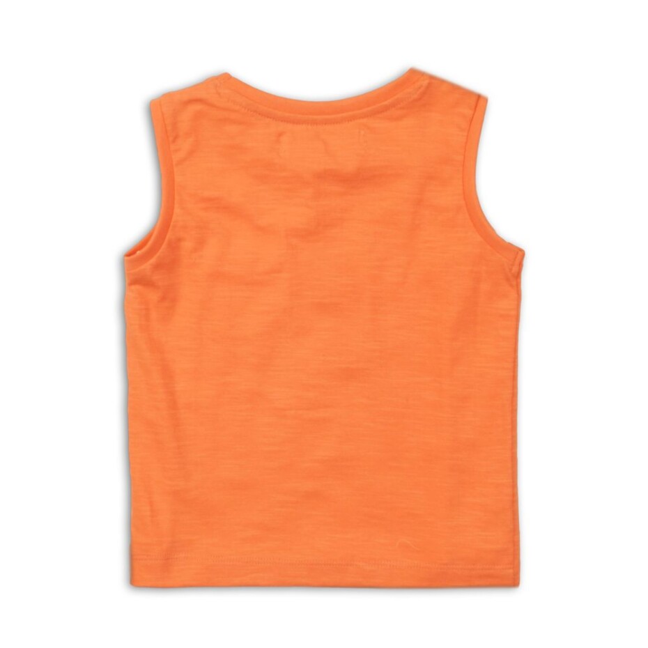 Tílko chlapecké, Minoti, 1VEST 6, oranžová - 80/86 | 12-18m - main (1)