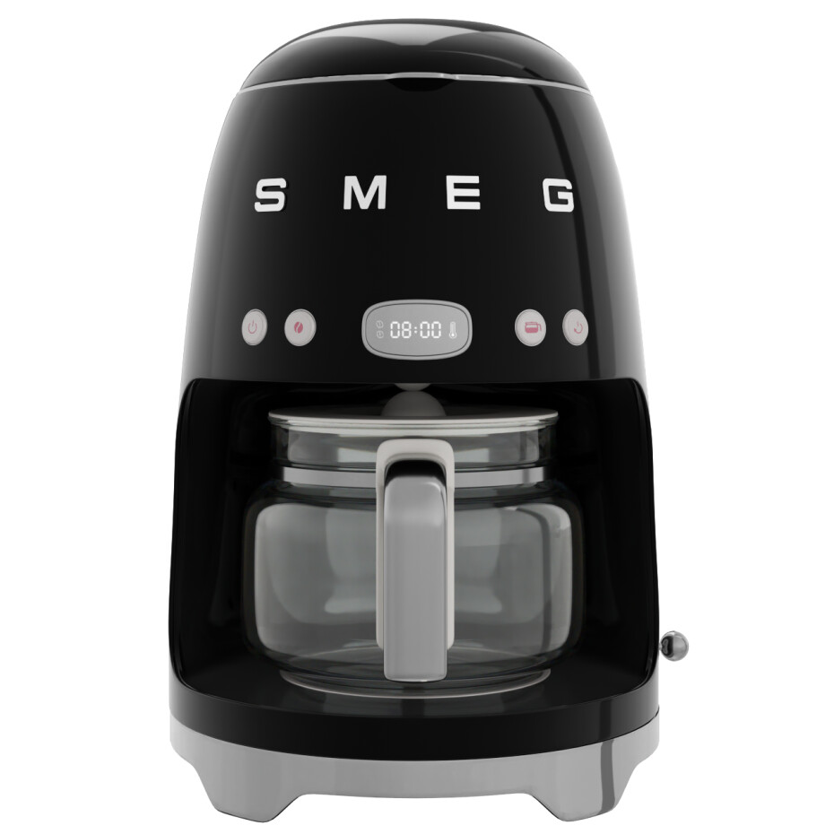 Kávovar na překapávanou kávu DCF02BLEU, černá, SMEG - main (0)