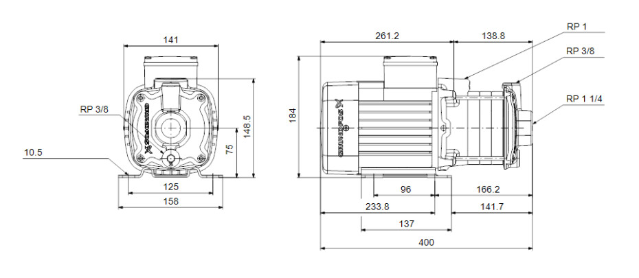 Čerpadlo GRUNDFOS CM 5-5 A-R-A-V-AQQV F-A-A-N (98848073) - main (2)