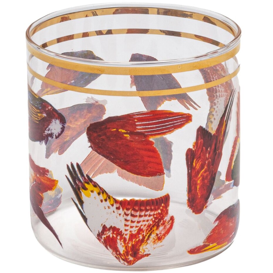 Sklenice na vodu TOILETPAPER WINGS 8,5 cm, Seletti - main (0)