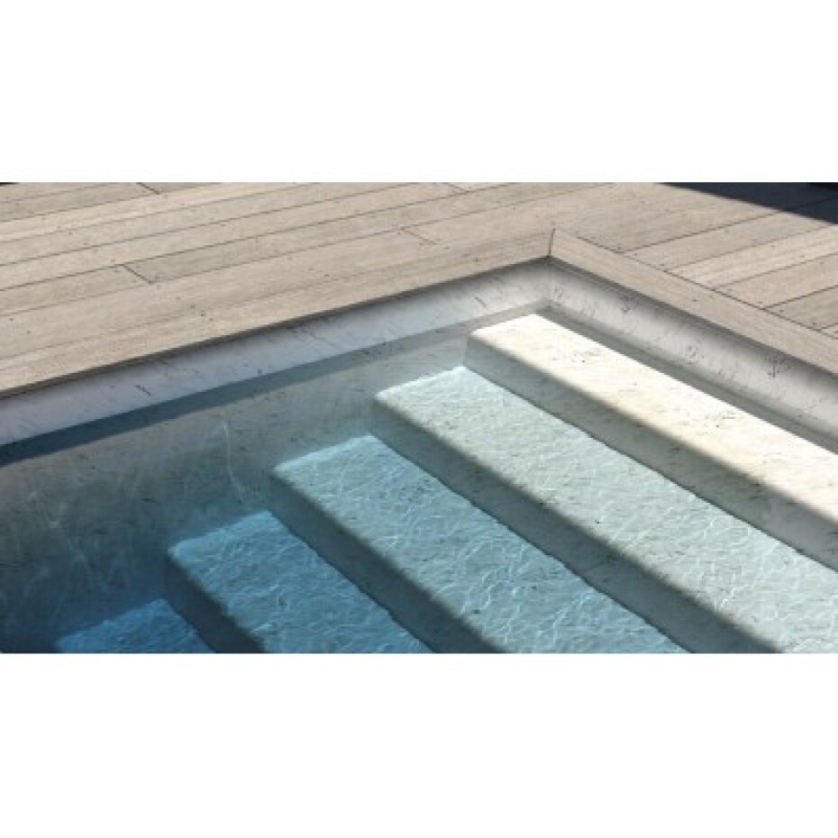 VágnerPool bazénová fólie AVfol Relief - 3D White Marmor, 1,65m šíře, 1,6mm, 20m role - main (1)