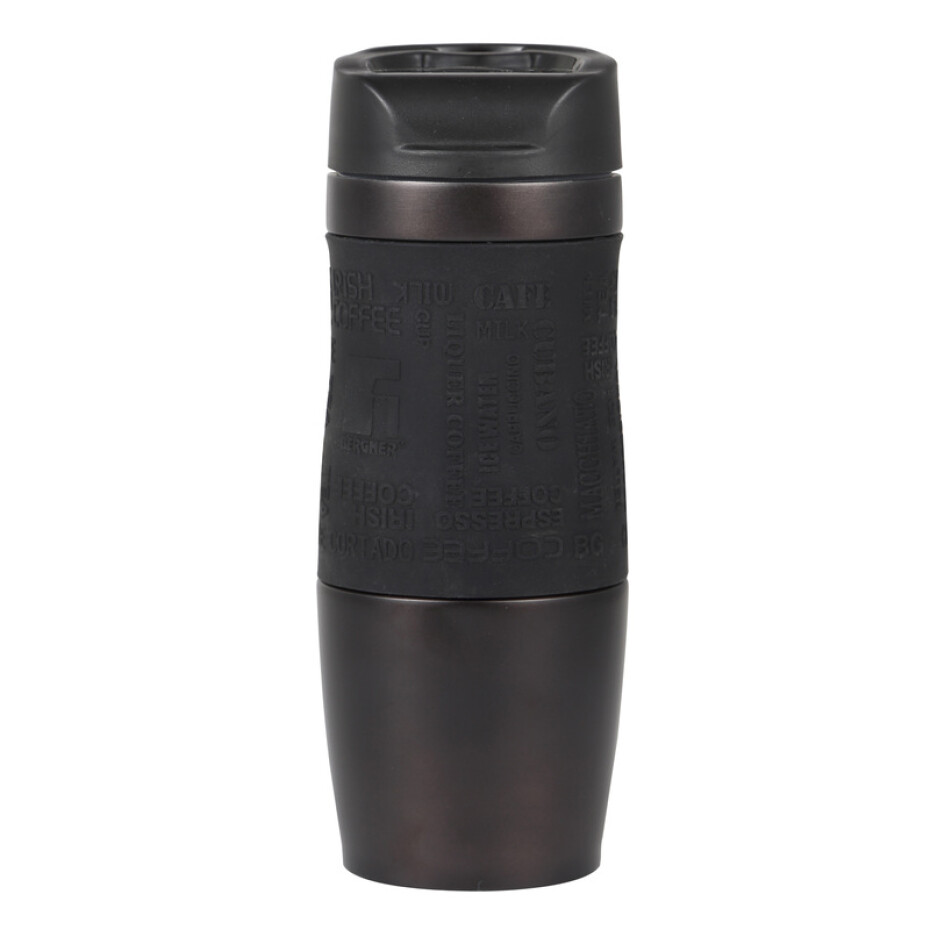 BERGNER Termohrnek s protiskluzovým úchopem 400 ml černá BG-37518-MBK - main (1)