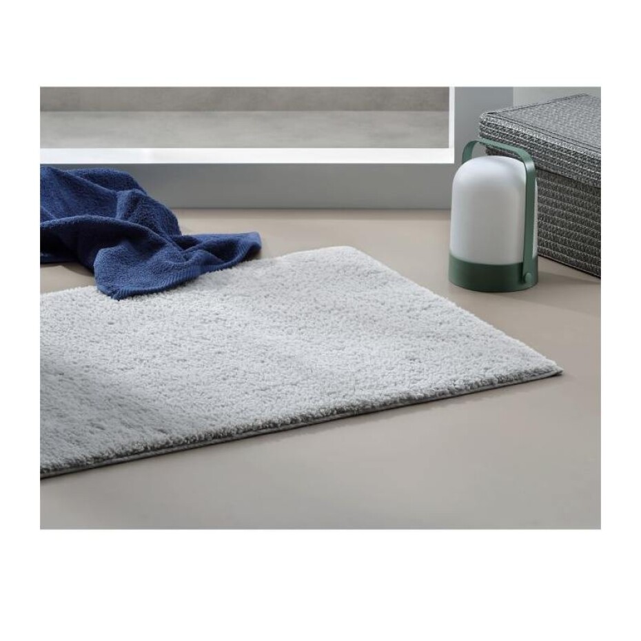 KELA Koupelnová předložka Maja 100% polyester mrazově modrá 100,0x60,0x1,5cm KL-23556 - main (1)