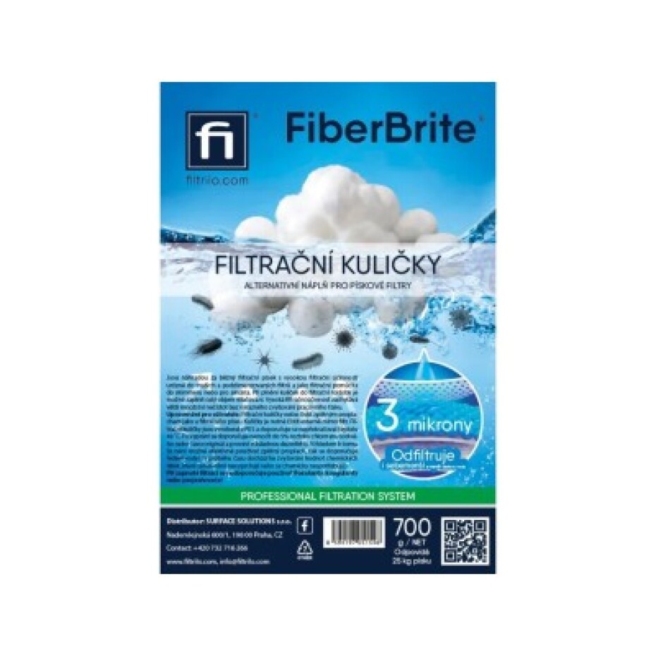 FiberBrite filtrační kuličky pes 50 mm 700g - main (0)