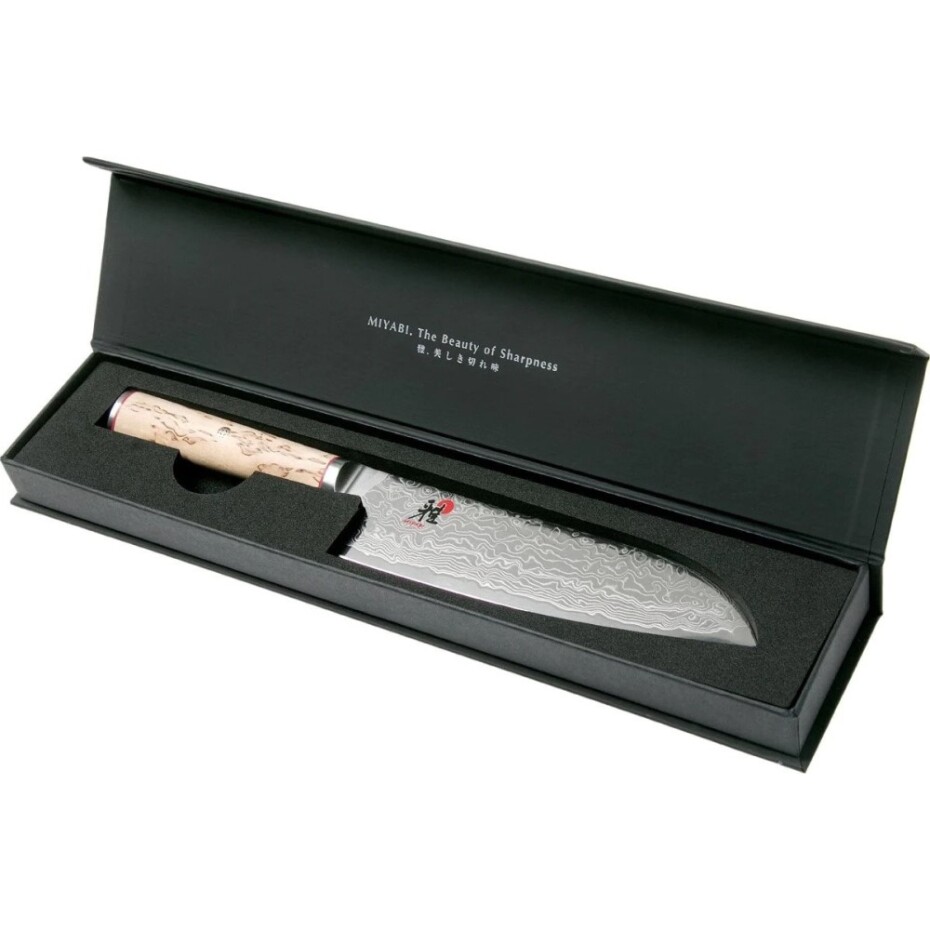Japonský nůž SANTOKU 5000MCD 18 cm, univerzální, MIYABI - main (4)
