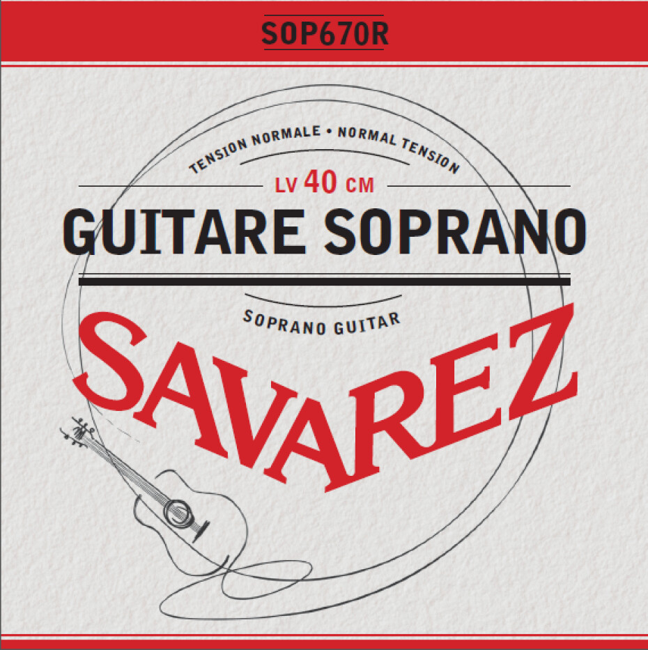 Savarez SOP676R SOPRANO GUITAR NORMAL TENSION E-6 - main (0)