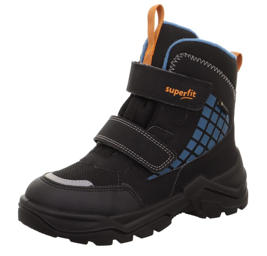 Dětské zimní boty SNOW MAX Black/Blue Gore-TEX, Superfit,1-002022-0030 - 30 - main (0)