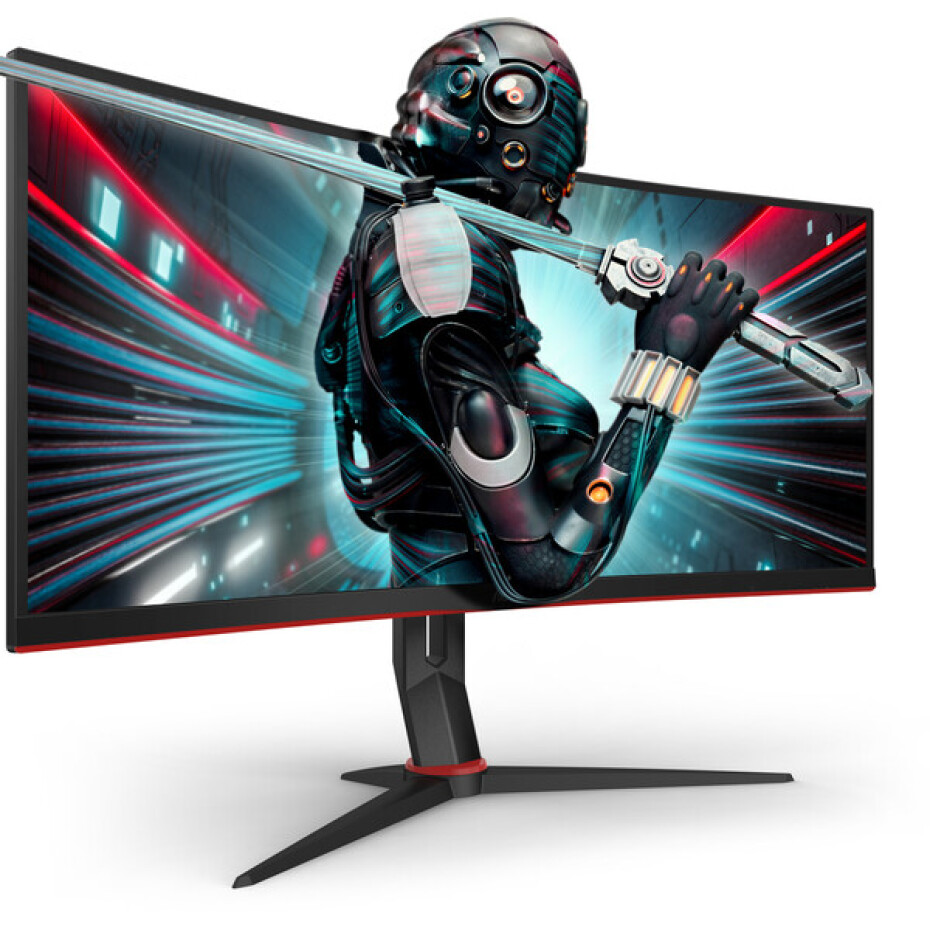 AOC CU34G2X/BK monitor 34" - main (2)