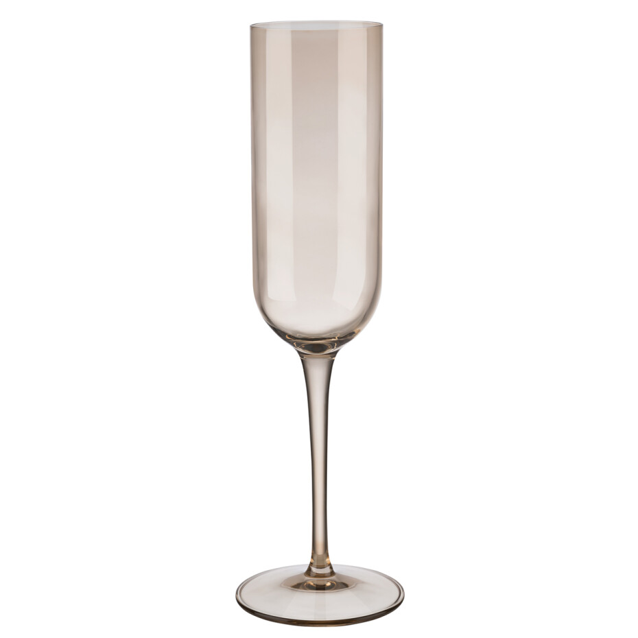 set 4 skleniček na šampaňské pískové FUUM BLOMUS - main (0)