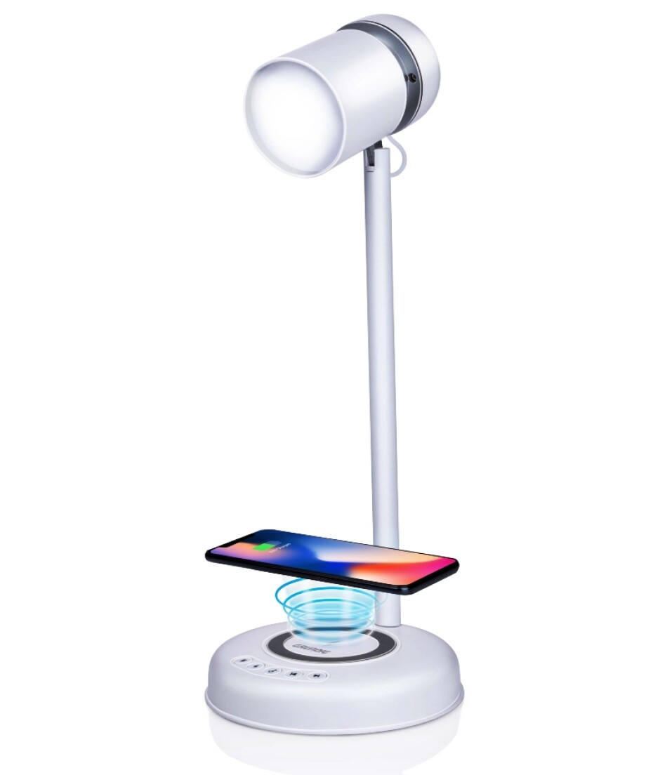 GRUNDIG Stolní lampa LED s bezdrátovou nabíječkou na mobil 3v1 ED-247255 - main (0)