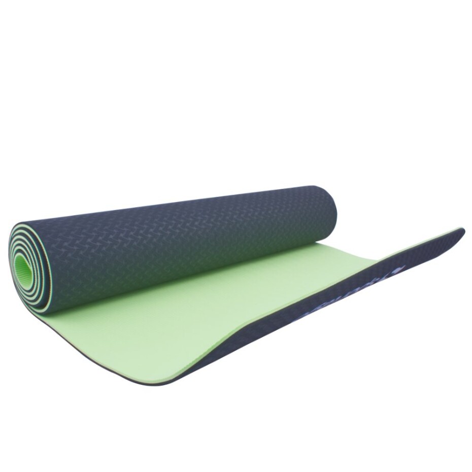 Podložka na cvičení Sportago TPE Yoga dvouvrstvá 173x61x0,6 cm Zelená - main (4)