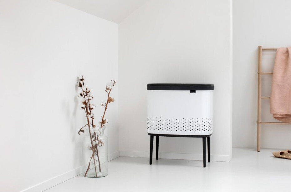 Koš na prádlo BO 60 l, bílá, Brabantia - main (4)