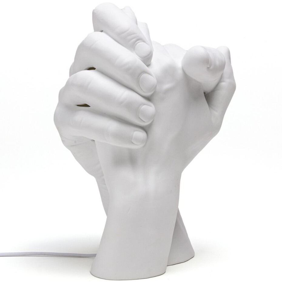 Stolní lampa WITH ME 32 cm, bílá, porcelán, Seletti - main (4)
