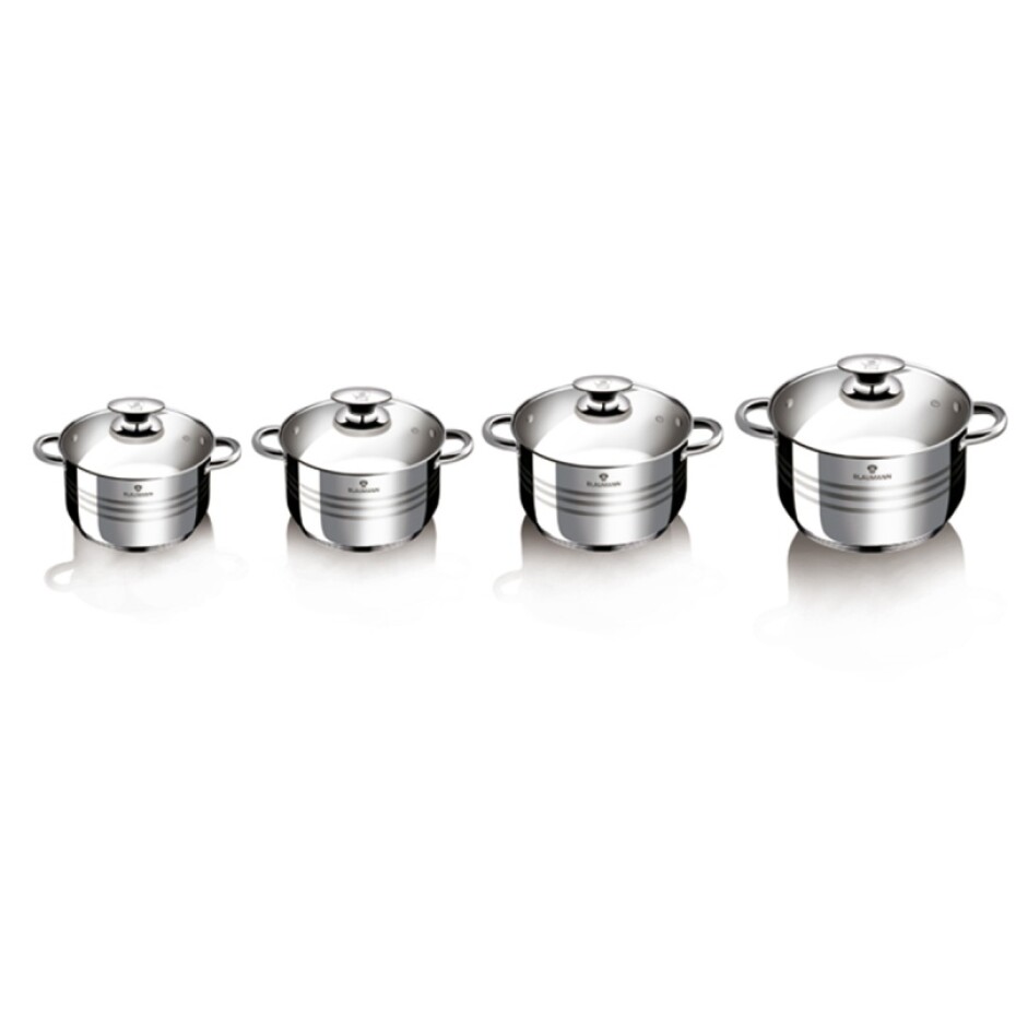 BLAUMANN Sada nádobí nerez 8 ks Gourmet Line BL-3861 - main (1)