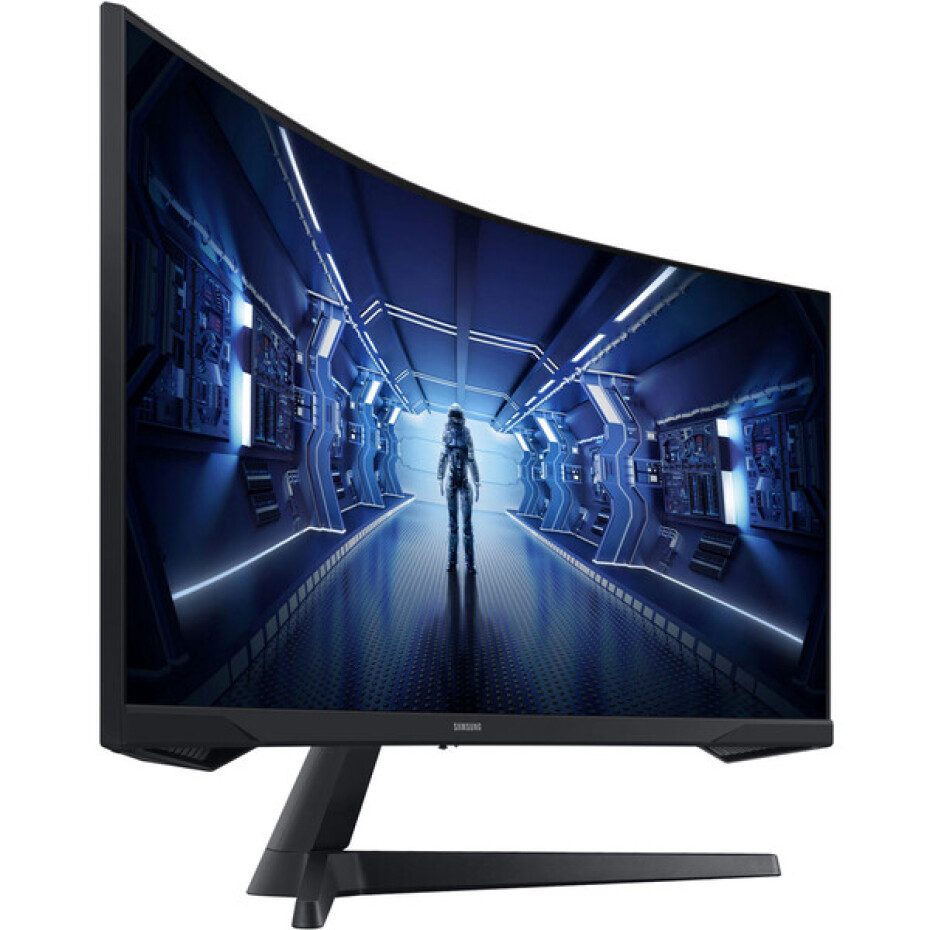 Samsung Odyssey G55T monitor 34" - main (1)